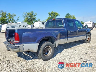 Trzecie zdjęcie samochodu z tyłu: 2001 FORD F350 SUPER DUTY VIN:1FTWW32F71EC35415 - miniatura