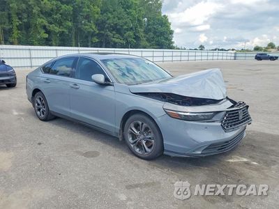 Czwarte zdjęcie samochodu z boku: 2024 HONDA ACCORD HYBRID EXL VIN:1HGCY2F67RA085232 - miniatura