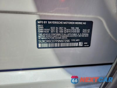Zdjęcie 13 z 13 samochodu: 2023 BMW X5 XDRIVE40I VIN:5UXCR6C07P9N97296 - miniatura