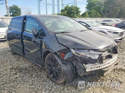 Czwarte zdjęcie samochodu z boku: 2025 HONDA ODYSSEY SPORT-L VIN:5FNRL6H7XSB027519 - miniatura