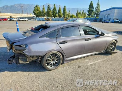 Trzecie zdjęcie samochodu z tyłu: 2020 HONDA ACCORD LX VIN:1HGCV1F18LA012997 - miniatura