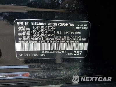Zdjęcie 14 z 14 samochodu: 2026 MITSUBISHI OUTLANDER SPORT S/SE VIN:JA4ARUAU9TU022363 - miniatura