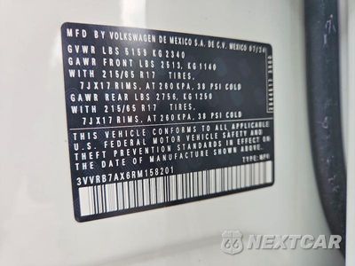 Zdjęcie 14 z 14 samochodu: 2024 VOLKSWAGEN TIGUAN S VIN:3VVRB7AX6RM158201 - miniatura