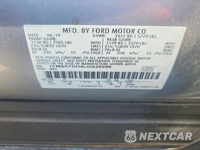 Zdjęcie 13 z 13 samochodu: 2020 FORD EXPLORER XLT VIN:1FMSK7DH4LGA20299 - miniatura