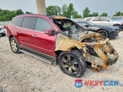 Czwarte zdjęcie samochodu z boku: 2011 CHEVROLET TRAVERSE LTZ VIN:1GNKVLED4BJ223508 - miniatura
