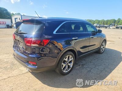 Trzecie zdjęcie samochodu z tyłu: 2019 KIA SORENTO EX SPORT VIN:5XYPH4A56KG603041 - miniatura