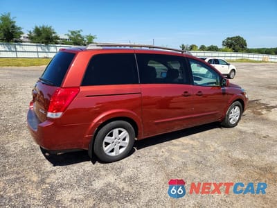Trzecie zdjęcie samochodu z tyłu: 2004 NISSAN QUEST 3.5 S VIN:5N1BV28U34N338218 - miniatura