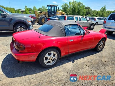 Trzecie zdjęcie samochodu z tyłu: 1992 MAZDA MX-5 MIATA VIN:JM1NA3510N0308296 - miniatura