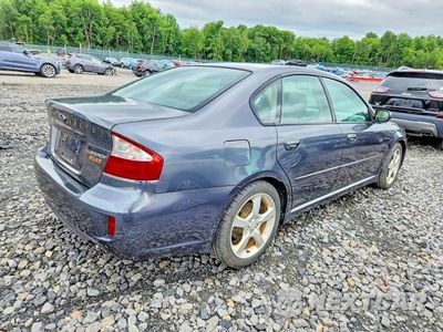Trzecie zdjęcie samochodu z tyłu: 2009 SUBARU LEGACY 2.5I VIN:4S3BL616297227071 - miniatura