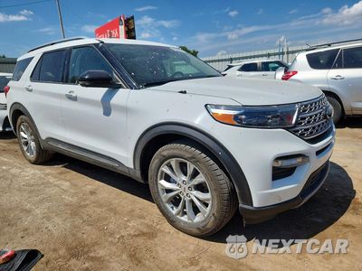 Czwarte zdjęcie samochodu z boku: 2021 FORD EXPLORER LIMITED VIN:1FMSK8FH2MGB72652 - miniatura