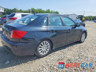 Trzecie zdjęcie samochodu z tyłu: 2008 SUBARU IMPREZA 2.5I VIN:JF1GE61678H509401 - miniatura