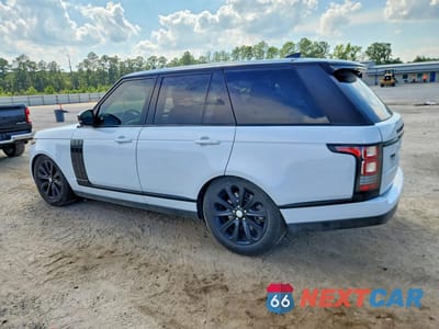 Drugie zdjęcie samochodu z przodu: 2017 LAND ROVER RANGE ROVER HSE VIN:SALGS2FV9HA334050 - miniatura