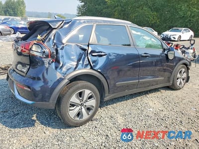 Trzecie zdjęcie samochodu z tyłu: 2019 KIA NIRO LX VIN:KNDCM3LD5K5265245 - miniatura