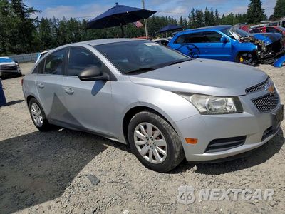 Czwarte zdjęcie samochodu z boku: 2011 CHEVROLET CRUZE LS VIN:1G1PC5SH7B7177010 - miniatura
