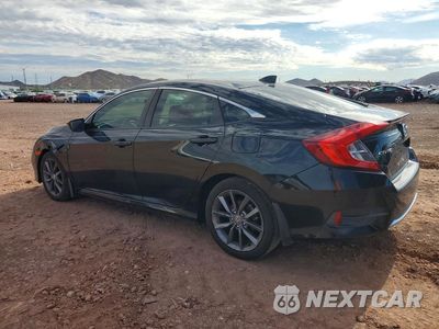 Drugie zdjęcie samochodu z przodu: 2020 HONDA CIVIC EX VIN:19XFC1F32LE016740 - miniatura