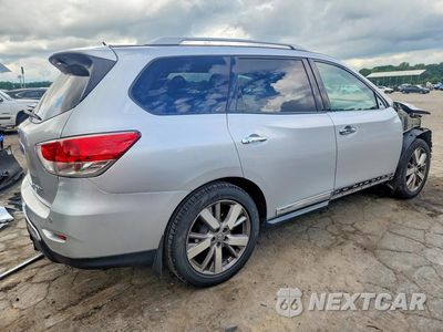 Trzecie zdjęcie samochodu z tyłu: 2016 NISSAN PATHFINDER PLATINUM VIN:5N1AR2MN6GC669938 - miniatura