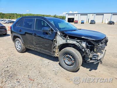 Czwarte zdjęcie samochodu z boku: 2019 TOYOTA RAV4 LE VIN:JTMH1RFV9KJ006304 - miniatura