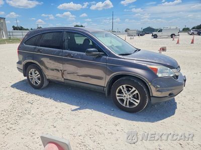 Czwarte zdjęcie samochodu z boku: 2010 HONDA CR-V EX VIN:5J6RE4H53AL068495 - miniatura