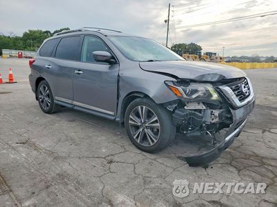 Czwarte zdjęcie samochodu z boku: 2020 NISSAN PATHFINDER PLATINUM VIN:5N1DR2DN5LC584399 - miniatura