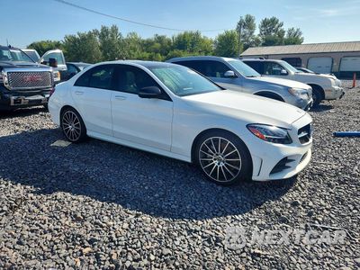 Czwarte zdjęcie samochodu z boku: 2020 MERCEDES-BENZ C 300 4MATIC VIN:55SWF8EB7LU325931 - miniatura