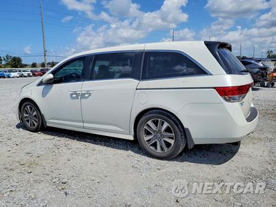 Drugie zdjęcie samochodu z przodu: 2014 HONDA ODYSSEY TOURING VIN:5FNRL5H90EB098888 - miniatura