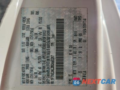 Zdjęcie 13 z 13 samochodu: 2008 FORD E250 DELIVERY VAN VIN:1FTNE24L28DA40267 - miniatura