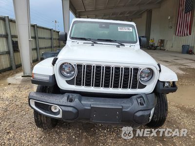 Piąte zdjęcie samochodu w środku: 2025 JEEP WRANGLER SAHARA VIN:1C4PJXEN1SW534455 - miniatura
