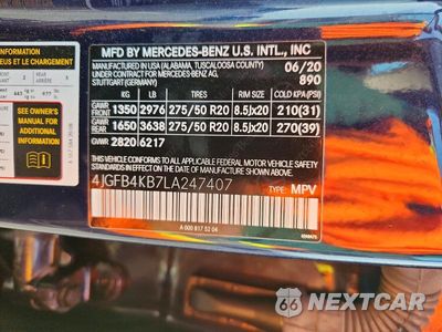 Zdjęcie 13 z 13 samochodu: 2020 MERCEDES-BENZ GLE 350 4MATIC VIN:4JGFB4KB7LA247407 - miniatura