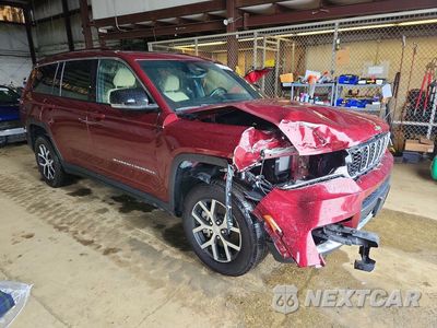 Czwarte zdjęcie samochodu z boku: 2023 JEEP GRAND CHEROKEE L LIMITED VIN:1C4RJKBG3P8885011 - miniatura