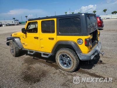 Drugie zdjęcie samochodu z przodu: 2021 JEEP WRANGLER UNLIMITED SPORT VIN:1C4HJXDG8MW542465 - miniatura
