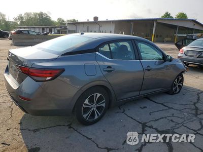Trzecie zdjęcie samochodu z tyłu: 2022 NISSAN SENTRA SV VIN:3N1AB8CV0NY312047 - miniatura