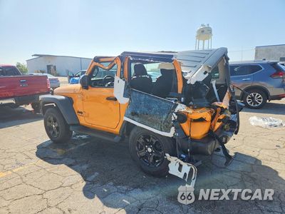 Drugie zdjęcie samochodu z przodu: 2021 JEEP WRANGLER SPORT VIN:1C4GJXAN5MW671455 - miniatura