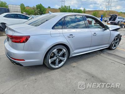Trzecie zdjęcie samochodu z tyłu: 2019 AUDI S4 PRESTIGE VIN:WAUC4AF41KA006059 - miniatura