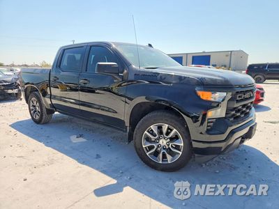 Czwarte zdjęcie samochodu z boku: 2022 CHEVROLET SILVERADO C1500 CUSTOM VIN:3GCPABEKXNG514913 - miniatura