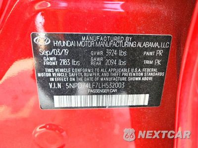 Zdjęcie 13 z 13 samochodu: 2020 HYUNDAI ELANTRA SE VIN:5NPD74LF7LH532003 - miniatura