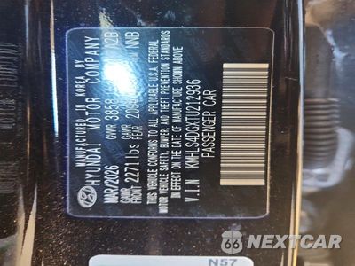 Zdjęcie 13 z 13 samochodu: 2026 HYUNDAI ELANTRA SEL SPORT PREMIUM VIN:KMHLS4DGXTU212936 - miniatura