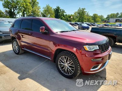 Czwarte zdjęcie samochodu z boku: 2017 JEEP GRAND CHEROKEE SUMMIT VIN:1C4RJFJT8HC697069 - miniatura