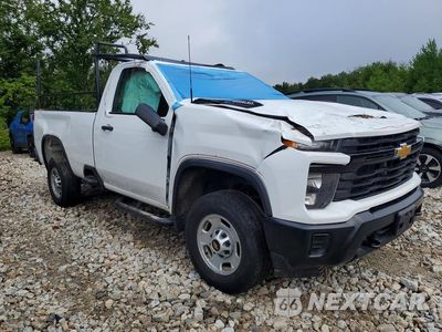 Czwarte zdjęcie samochodu z boku: 2024 CHEVROLET SILVERADO K2500 HEAVY DUTY VIN:1GC3YLE73RF395878 - miniatura