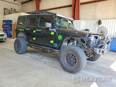 Czwarte zdjęcie samochodu z boku: 2018 JEEP WRANGLER UNLIMITED SPORT VIN:1C4BJWDG4JL822543 - miniatura