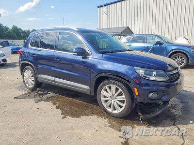 Czwarte zdjęcie samochodu z boku: 2012 VOLKSWAGEN TIGUAN S VIN:WVGAV7AX8CW574370 - miniatura