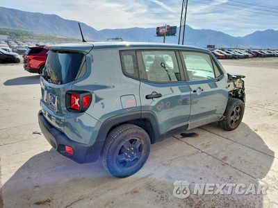 Trzecie zdjęcie samochodu z tyłu: 2018 JEEP RENEGADE SPORT VIN:ZACCJBAB8JPH42079 - miniatura