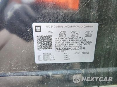 Zdjęcie 13 z 13 samochodu: 2021 CHEVROLET EQUINOX LT VIN:2GNAXUEV7M6104758 - miniatura