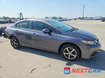 Czwarte zdjęcie samochodu z boku: 2015 HONDA CIVIC SE VIN:19XFB2F70FE087578 - miniatura