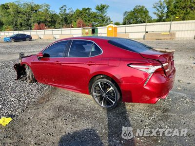 Drugie zdjęcie samochodu z przodu: 2018 TOYOTA CAMRY XSE VIN:4T1B61HK9JU640569 - miniatura