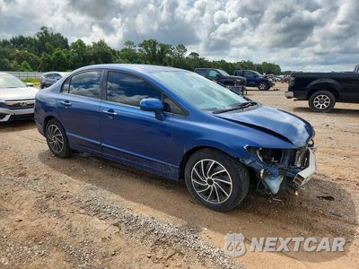 Czwarte zdjęcie samochodu z boku: 2010 HONDA CIVIC LX VIN:2HGFA1F54AH580612 - miniatura