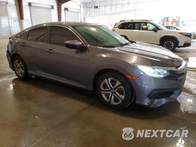 Czwarte zdjęcie samochodu z boku: 2018 HONDA CIVIC LX VIN:2HGFC2F50JH582437 - miniatura