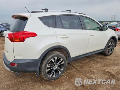 Trzecie zdjęcie samochodu z tyłu: 2015 TOYOTA RAV4 LIMITED VIN:JTMDFREV6FD160846 - miniatura