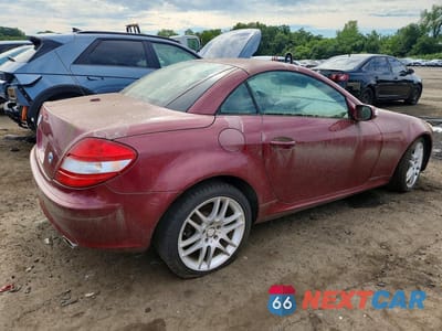 Trzecie zdjęcie samochodu z tyłu: 2008 MERCEDES-BENZ SLK 280 VIN:WDBWK54F58F187369 - miniatura
