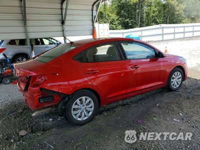 Trzecie zdjęcie samochodu z tyłu: 2018 HYUNDAI ACCENT SE VIN:3KPC24A38JE016298 - miniatura