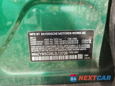 Zdjęcie 12 z 12 samochodu: 2020 MINI COUNTRYMAN VIN:WMZYW5C09L3L13738 - miniatura
